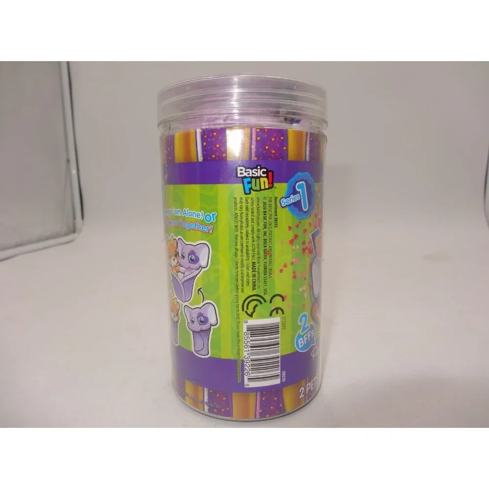 Cutetitos Taste Budditos Peanut Butter Jelly  Series‎ 1 Plush Toys OPEN Jar NEW